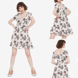 Blush insects dress